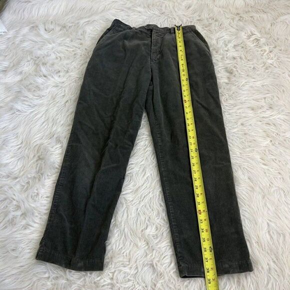 Northern Refections Straight Leg Womens Grey Corduroy Trouser Pants Size Medium - Picture 6 of 11